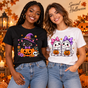 Halloween T-Shirt – Custom Printed Design
