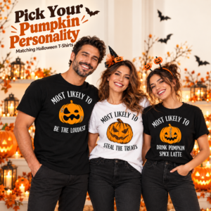 Halloween T-Shirt – Custom Printed Design