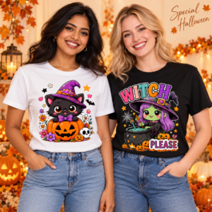 Halloween T-Shirt – Custom Printed Design