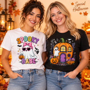 Halloween T-Shirt – Custom Printed Design