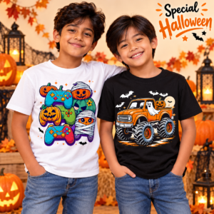 Halloween T-Shirt – Custom Printed Design